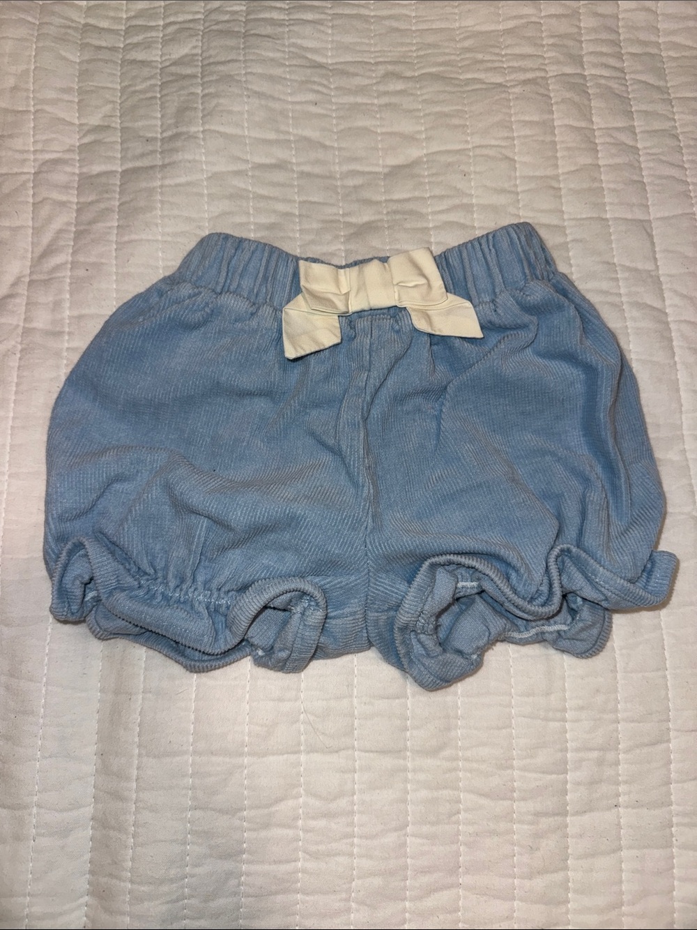 TBBC Light Blue Cordoroy Shorts Size 2T